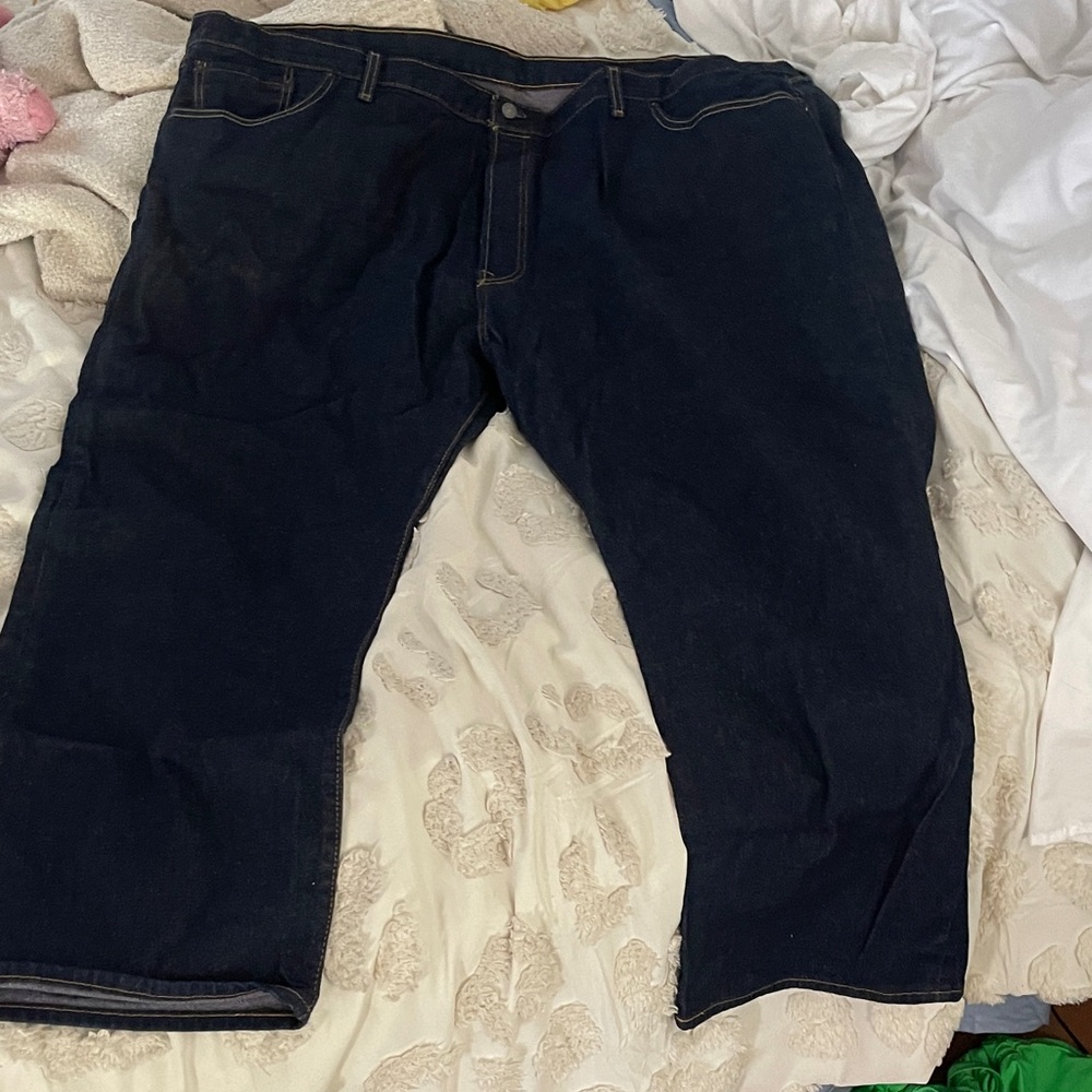 Levi's 501’s Women/Men's Relaxed fit Jeans in Deep Blue W54 L30